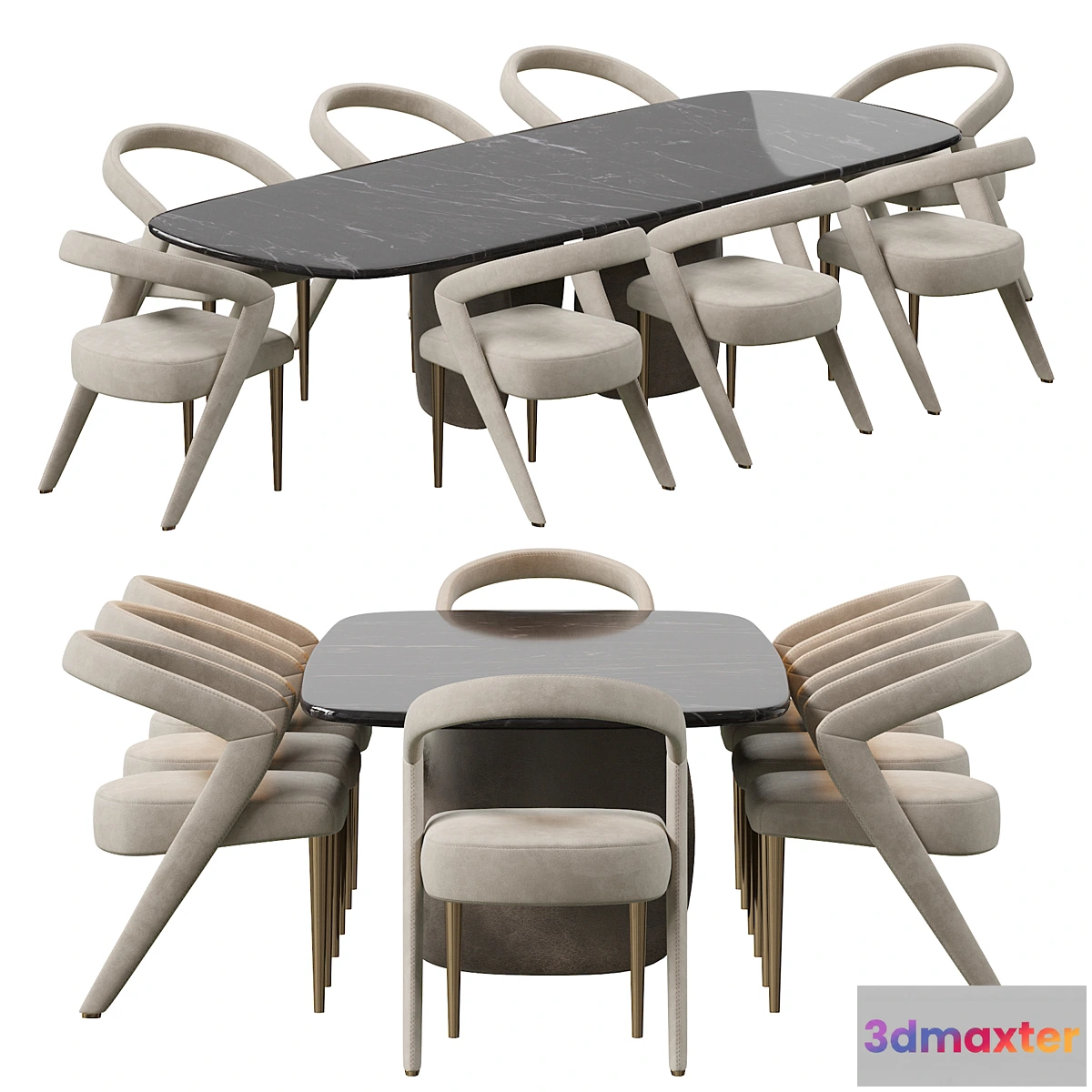 730694 - Wave Chair and Mellow Table - No.2