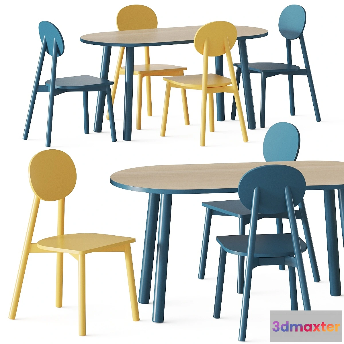 751411 - Crate and Kids Rue Adjustable Table and Kelsey Play Chair