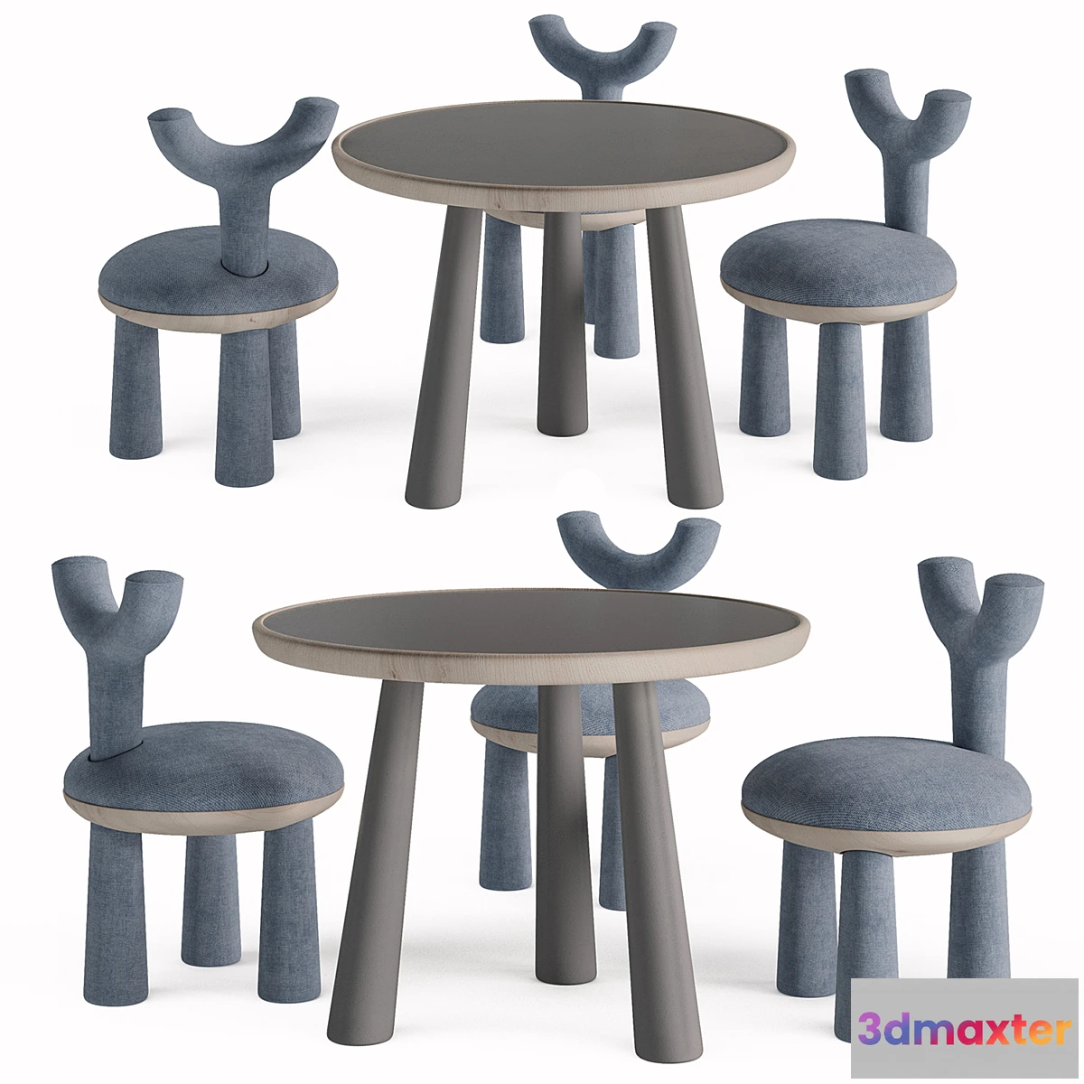 751439 - Children Table and Chairs set by Flow - No.3