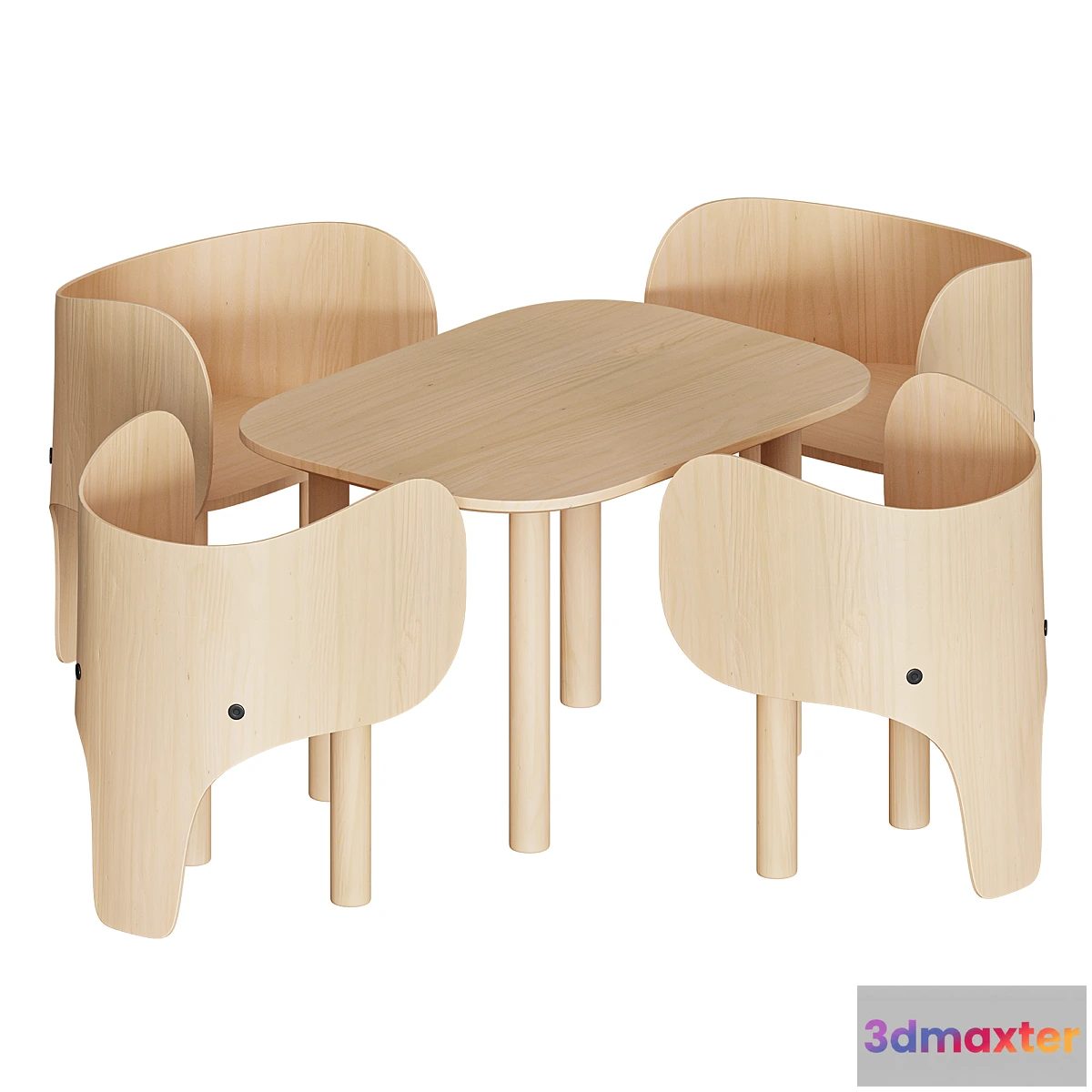 751451 - Elephant Chair & Table by EO