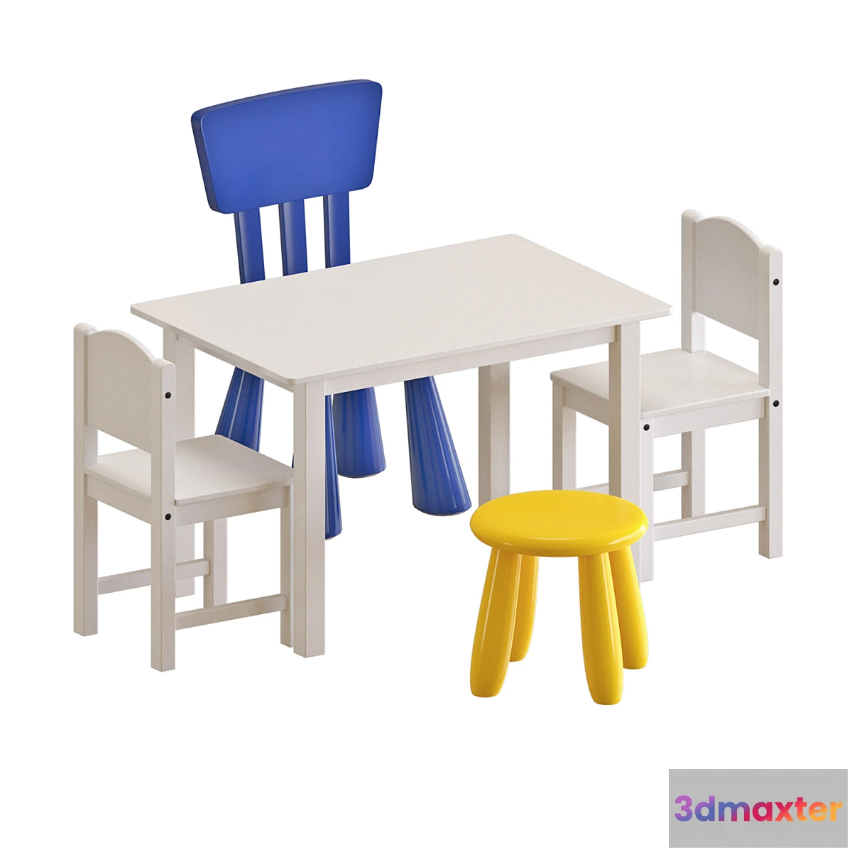 751453 - IKEA SUNDVIK Table and Chairs