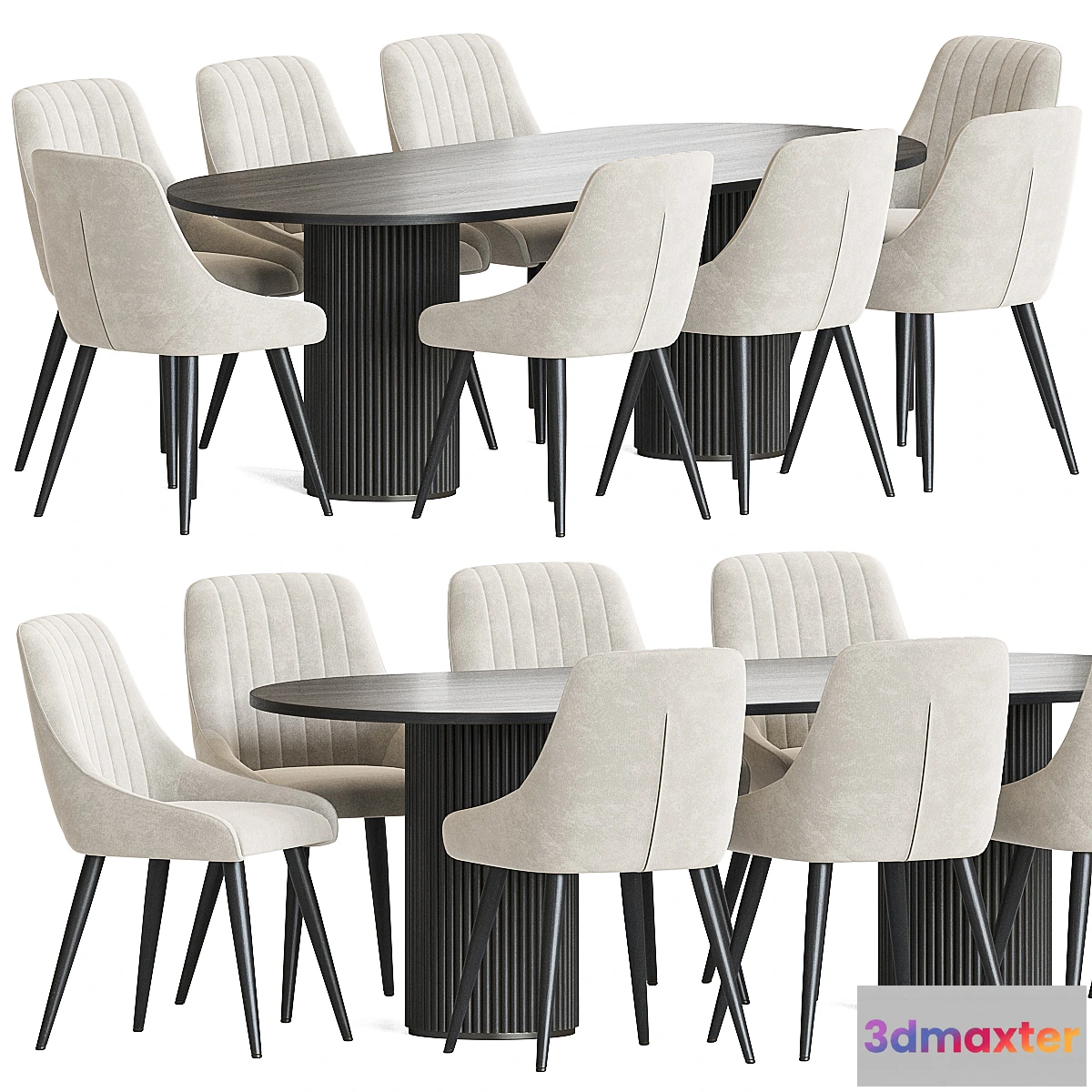 765215 - Chipman Chair Campbell Table Dining Set - No.2