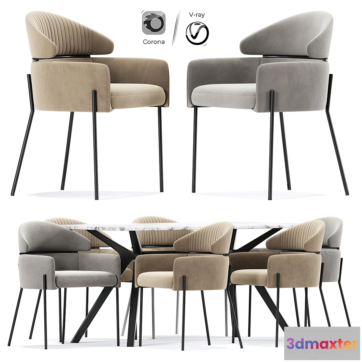 765379 - Armrests Alexia Kare Chest Table - No.2