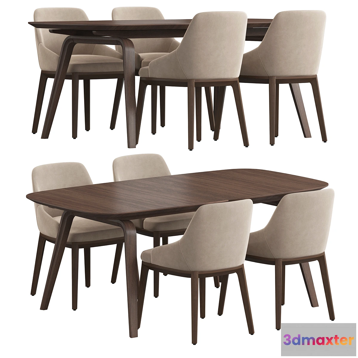 765465 - Bo Concept Hauge table Dining set - No.2