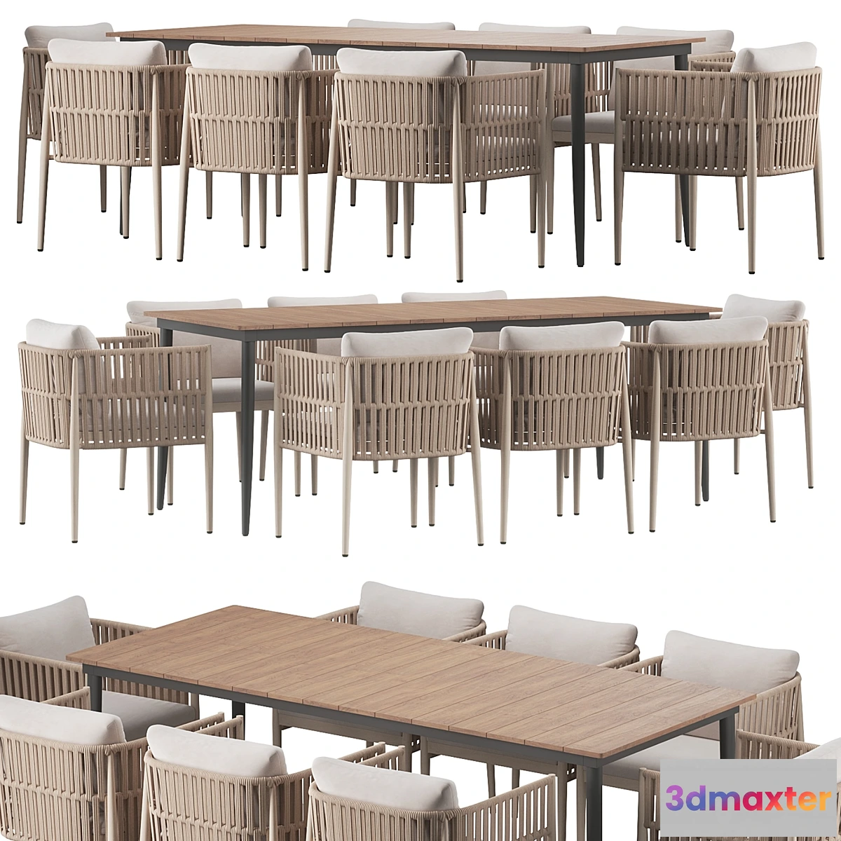 765479 - Lineas Dining Arm table - No.2