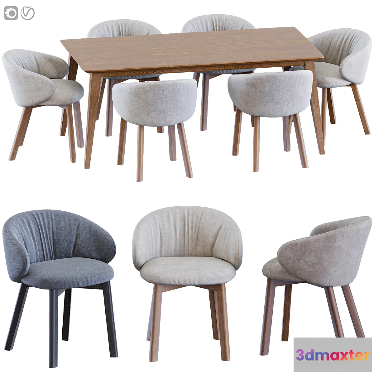 765481 - Tuka chair Jylland table - No.2