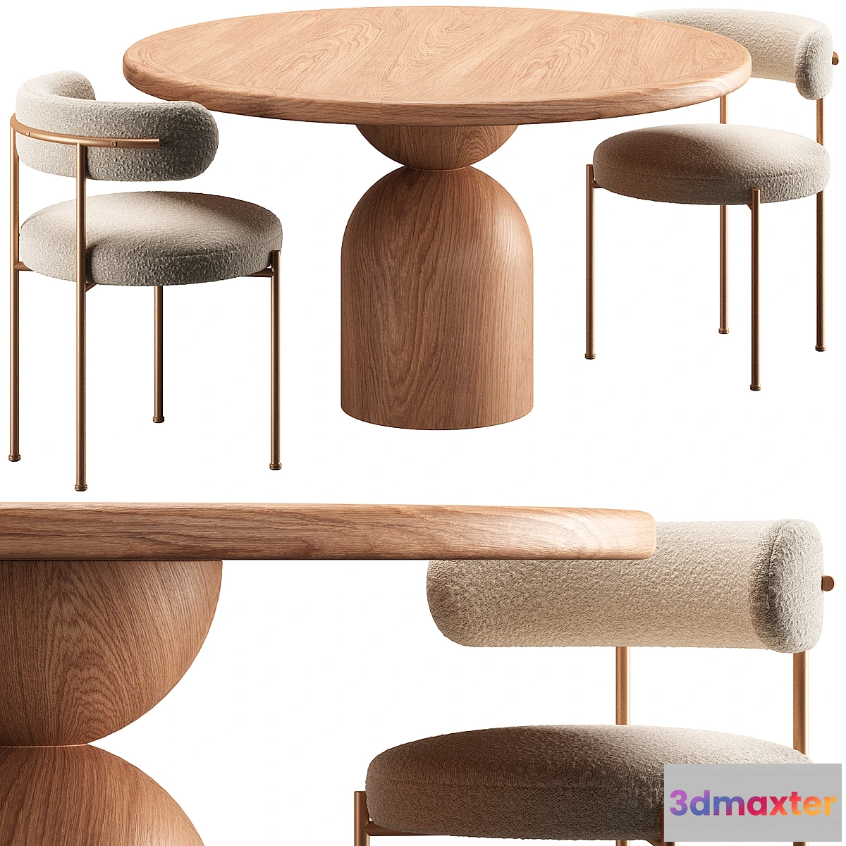 765483 - BELL TABLE and CB2 CHAIR - No.2