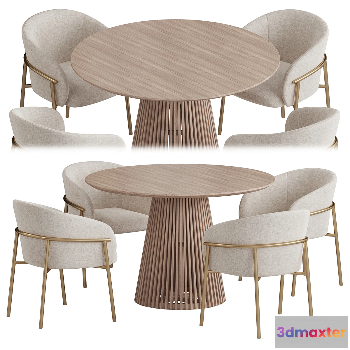 765491 - Parla Design Rimo chair Dining set - No.2