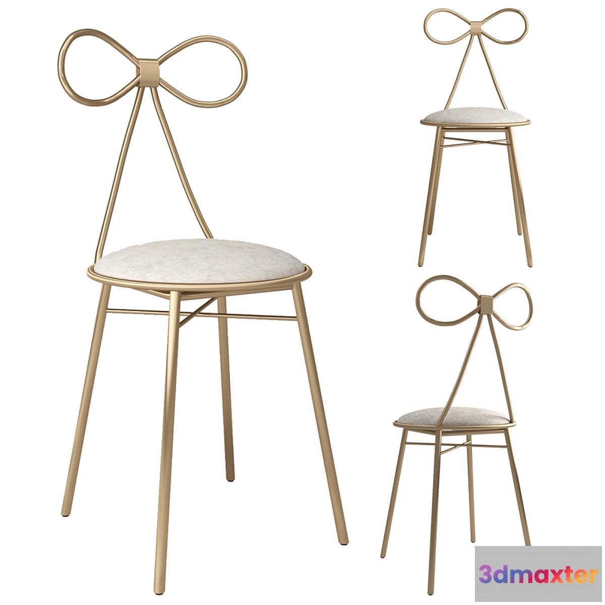 778425 - Chair Coquette Gold