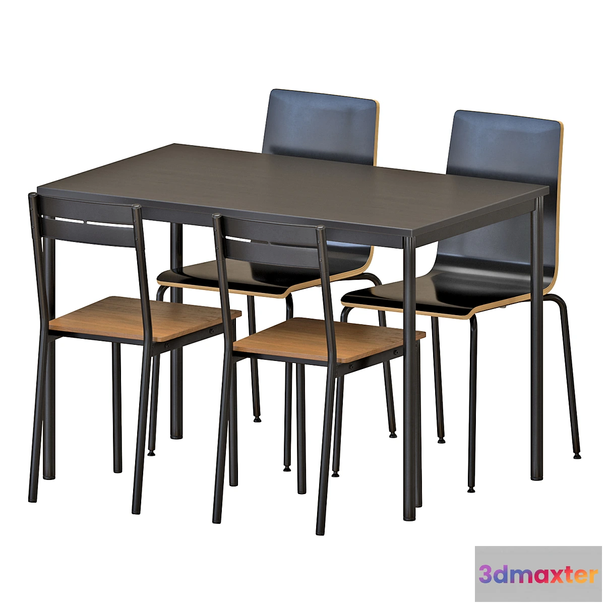 783376 - IKEA SANDSBERG Table And Chairs - No.3