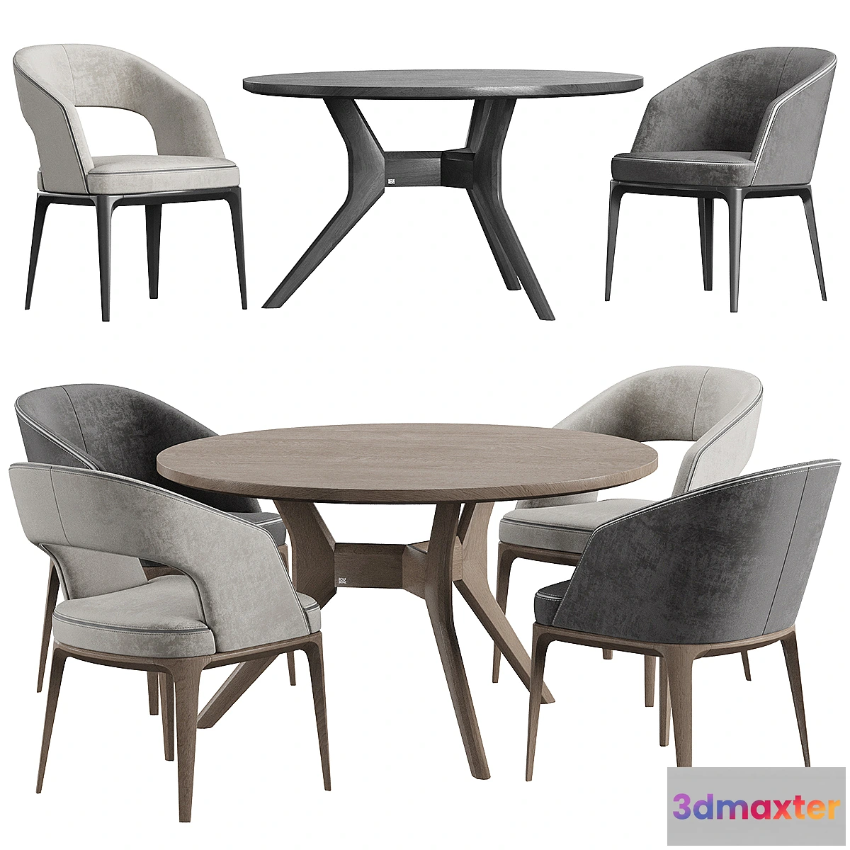 783384 - Pace Loom Chair ROLF BENZ 965 Table - No.2