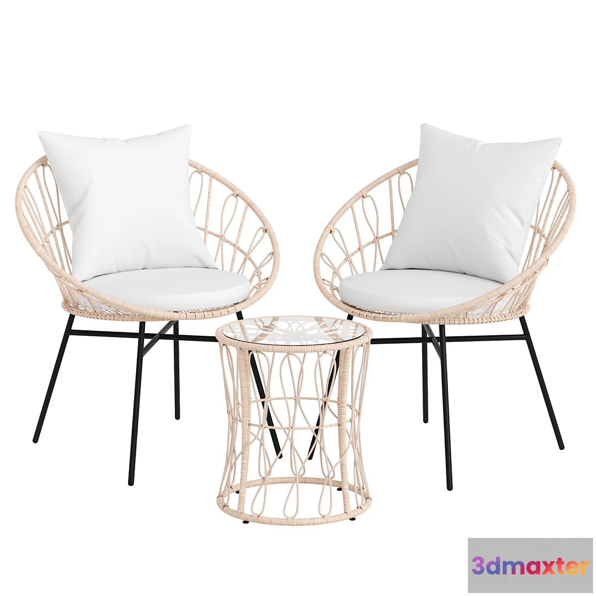 783532 - Rattan Wicker Patio Garden Furniture Set - No.2