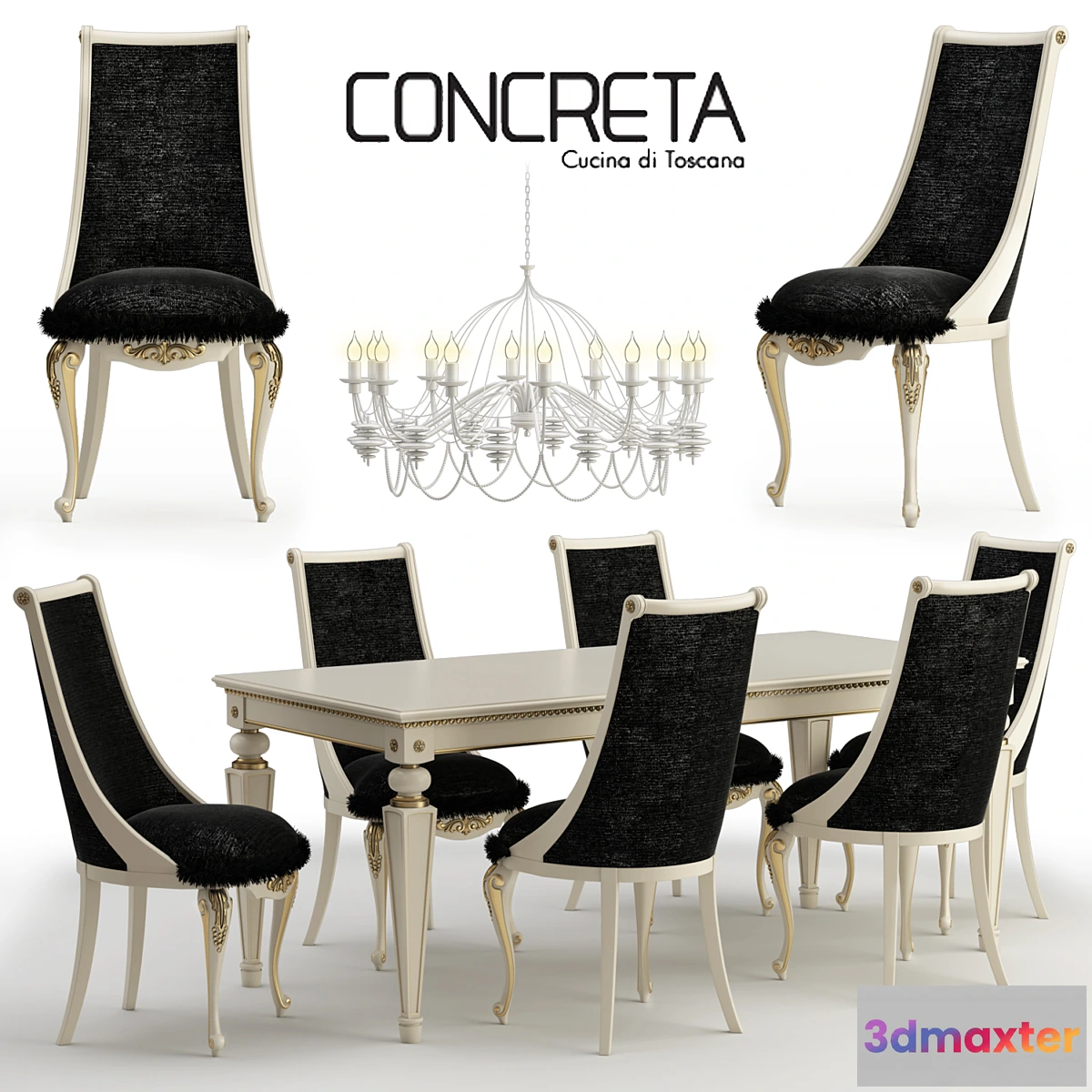 797470 - Concreta cucina Arrogance Impero dinner set - No.2