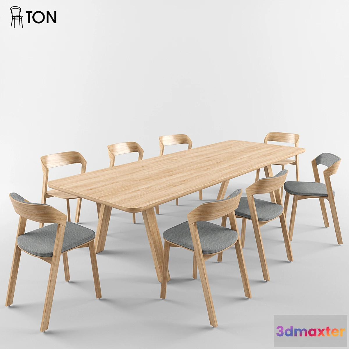 797530 - Ton Merano chair + Table stelvio - No.2