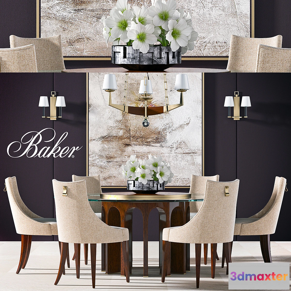 797662 - BAKER DINING TABLE - No.3