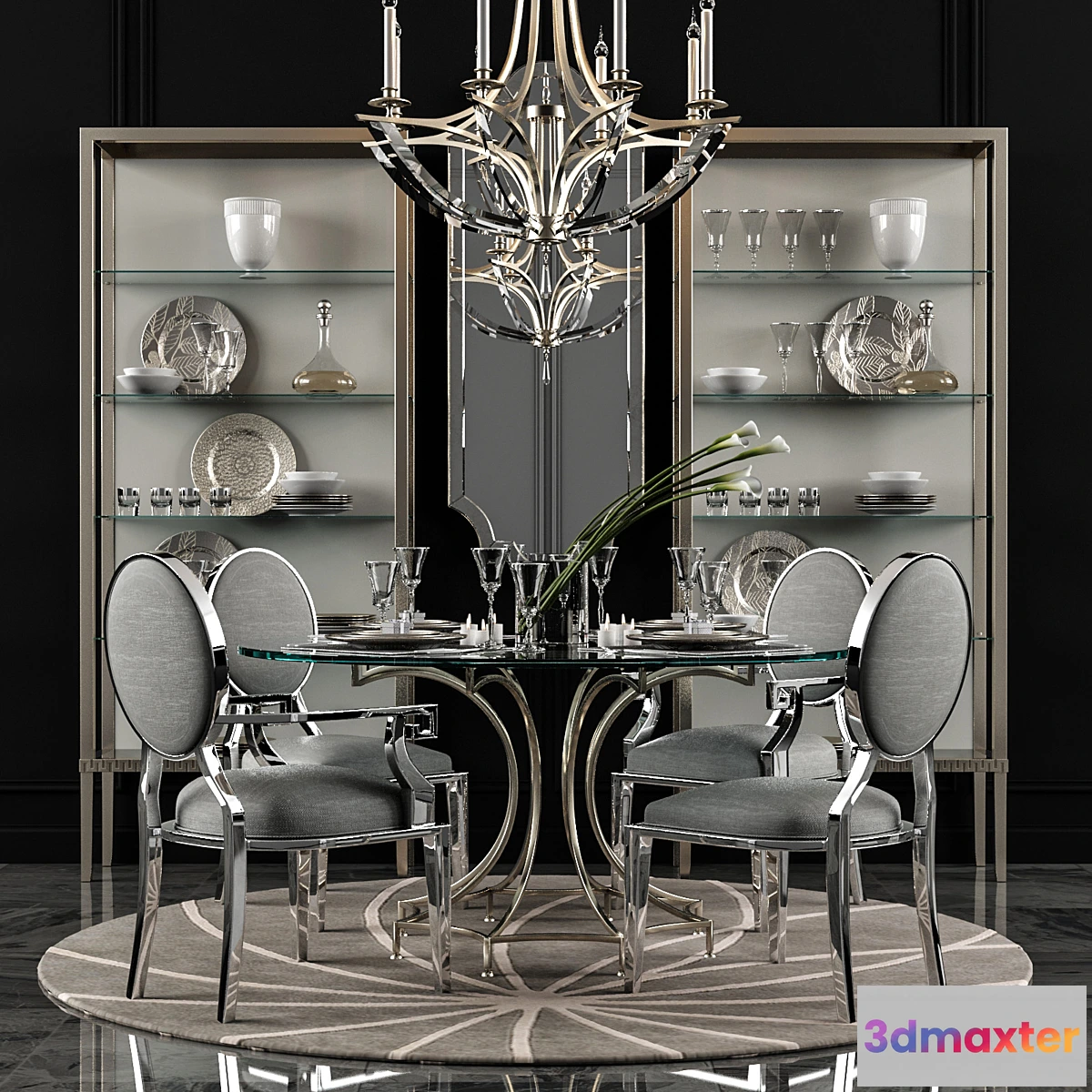 797794 - Miramont Round Dining Table (Bernhardt) - No.3