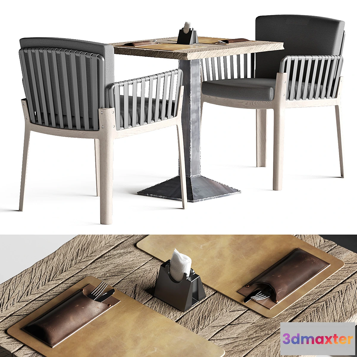797970 - Miami chair welded table and table setting - No.3