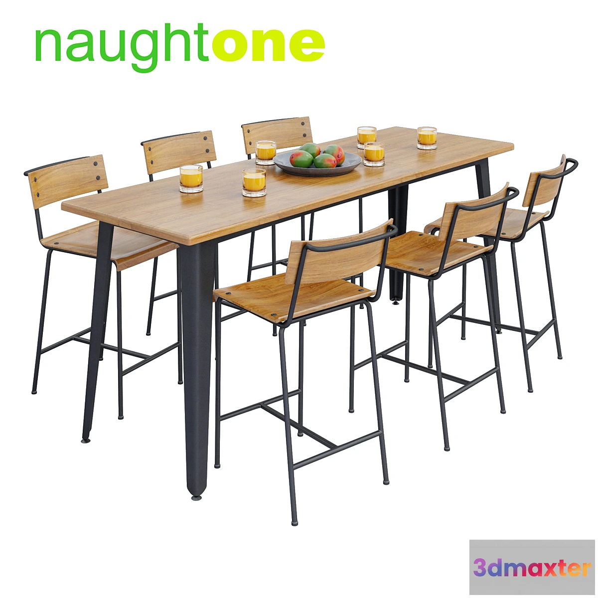 807974 - Naughtone Construct Table Set - No.2