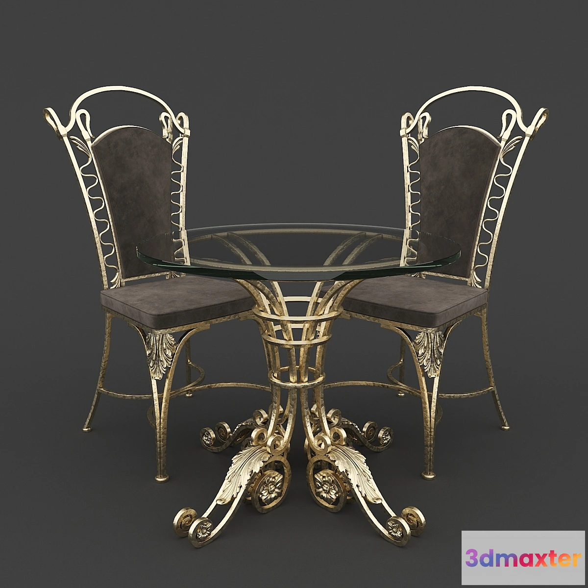 807988 - Table and chair forged - No.2