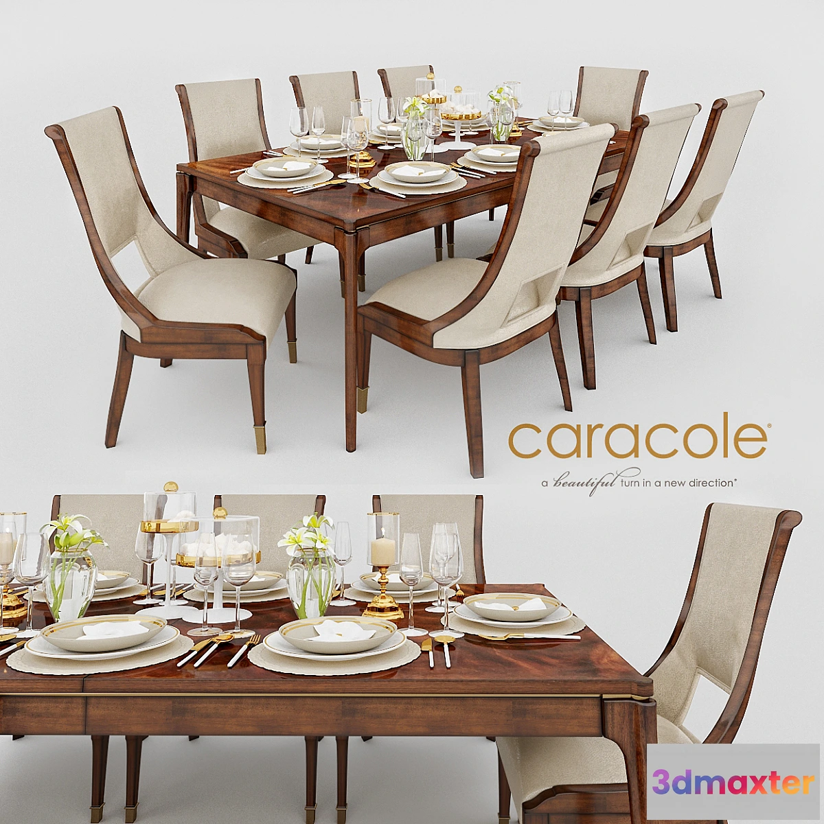 811510 - Caracole Open Invitation Dining Table & Caracole In Good Company Dining Chair - No.2