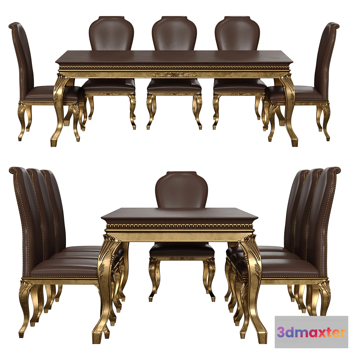 812750 - Modenese Gastone Table and Chairs