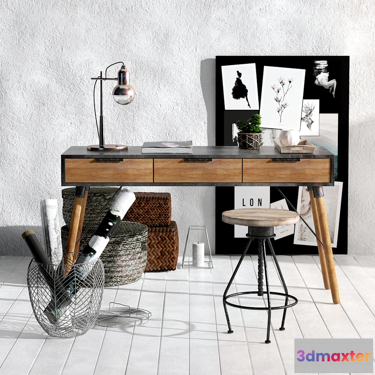 814352 - Decorative set Scandinavia