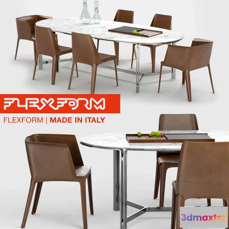 815896 - Flexform Dining Set - No.3