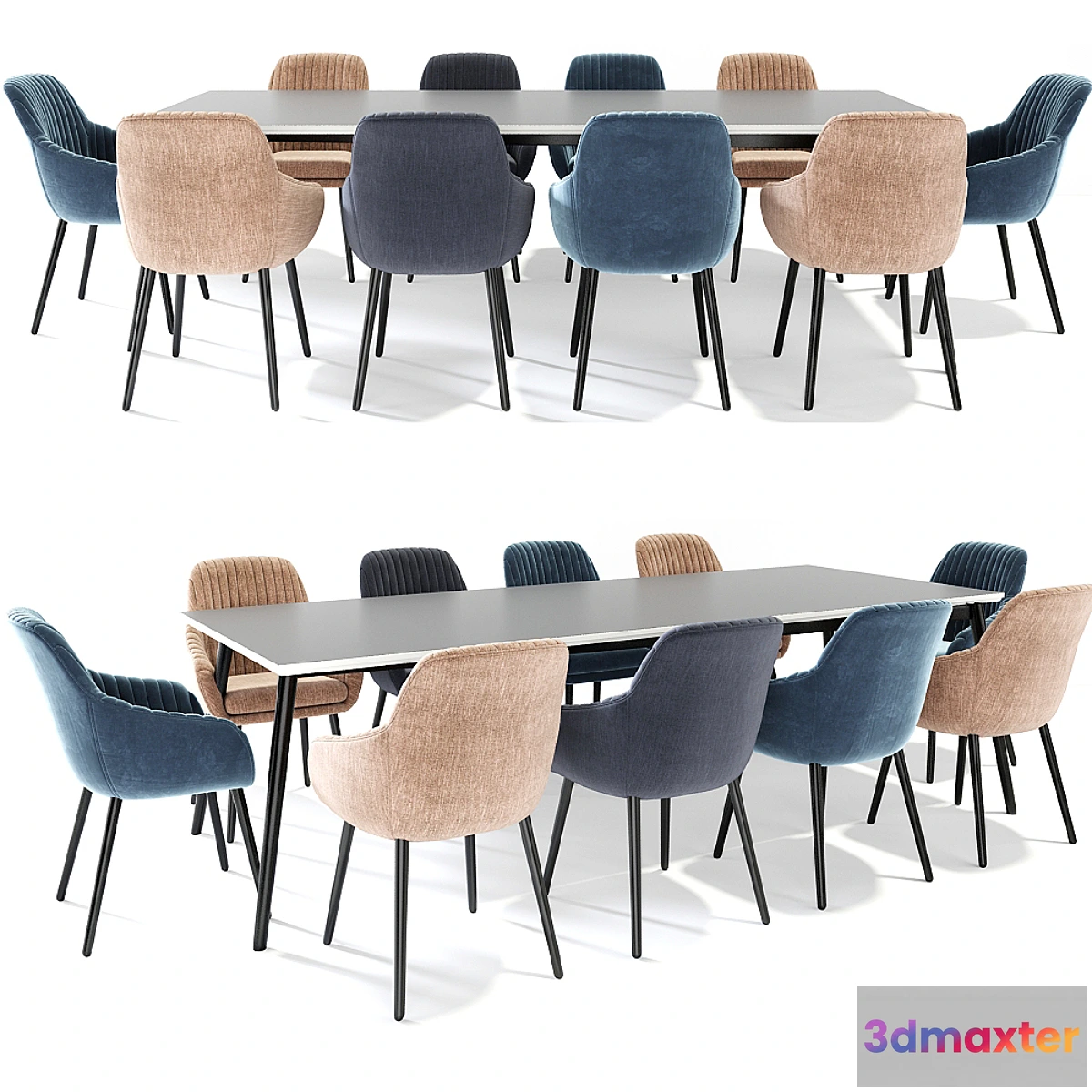 815924 - Rochelle Dining Table Chair Set