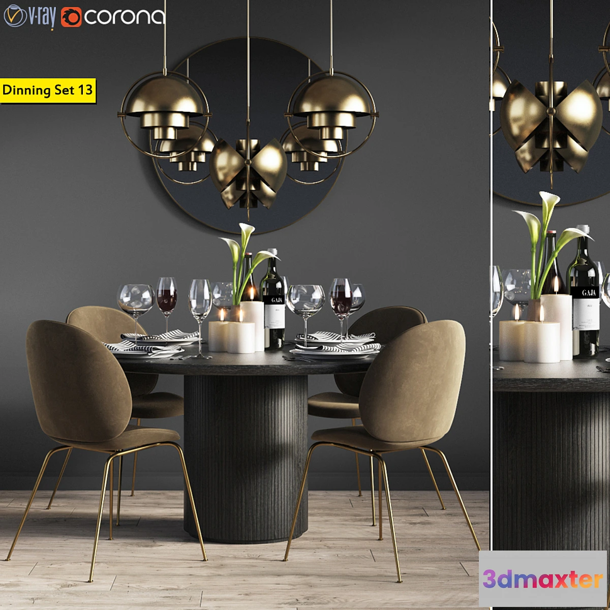 837440 - Dinning Set 13 - No.4