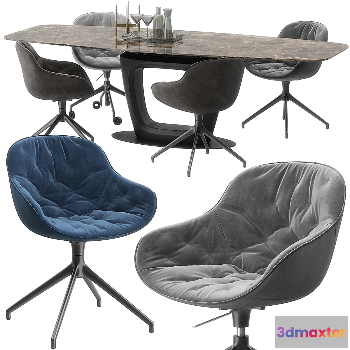 837446 - Calligaris Orbital table set - No.4