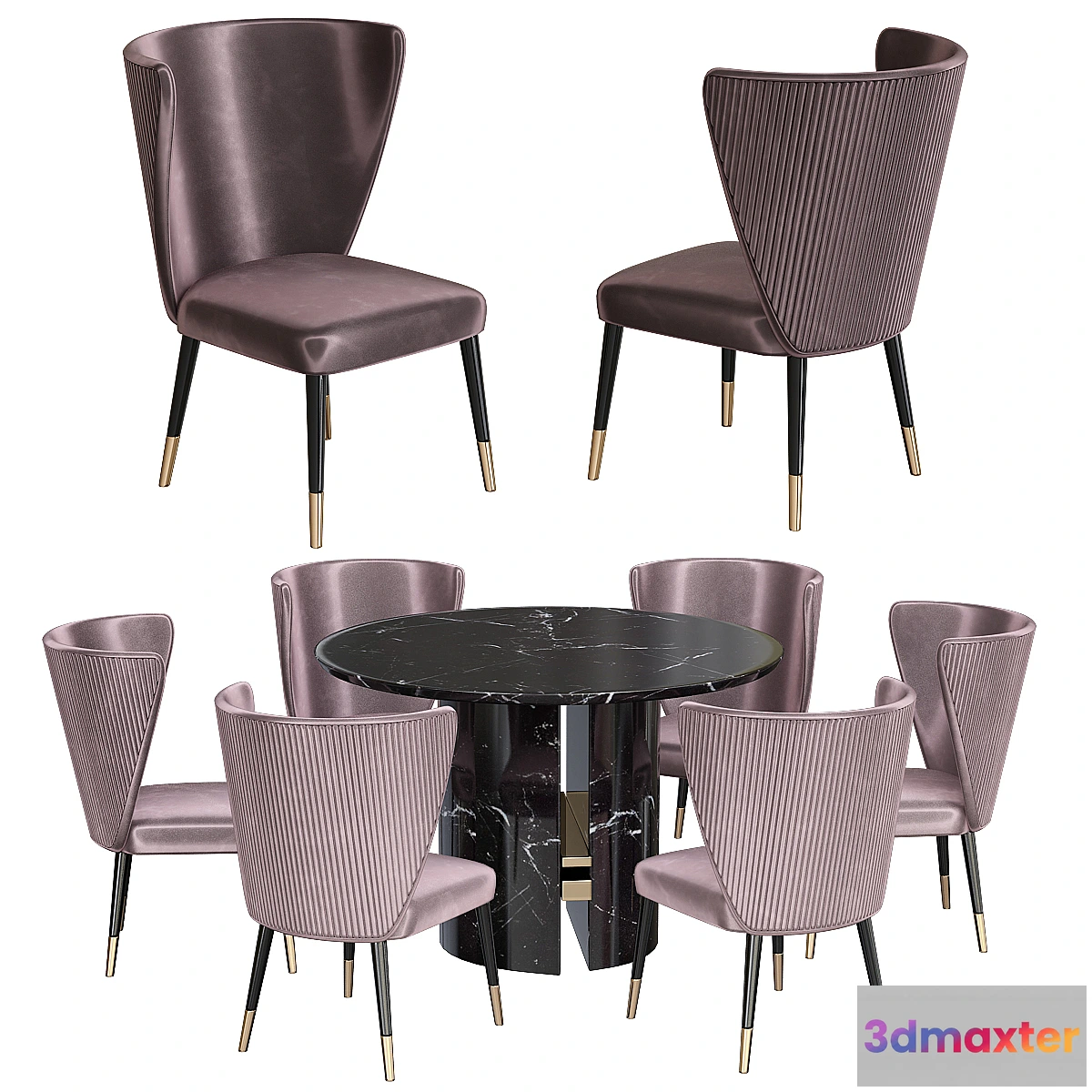 837506 - Minotti Chair and table - No.7