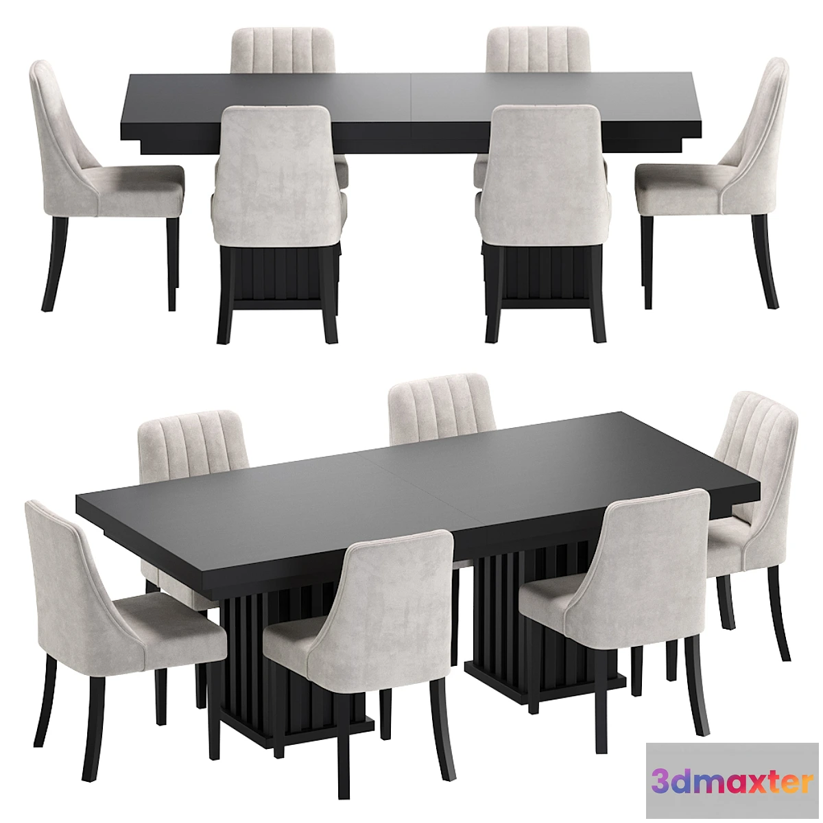 837666 - Modern Table and Chair Kongsberg - No.3