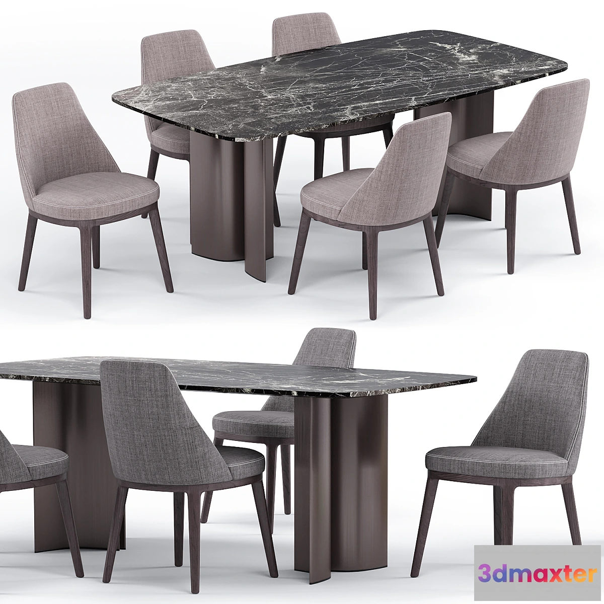 837726 - Lucylle dining chair and Gullwing table - Lema - No.3