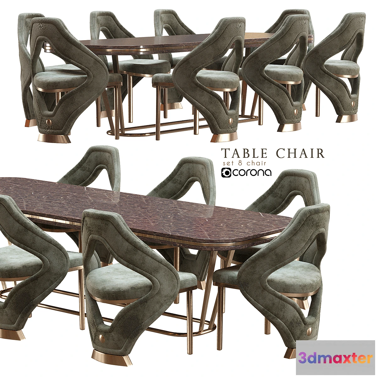 837736 - table chair modern - No.4