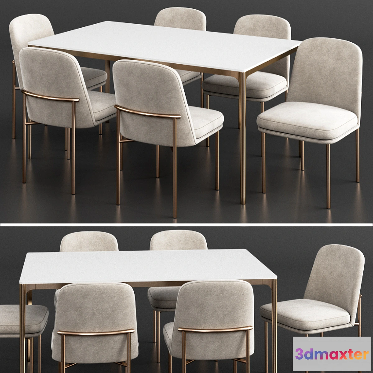 853997 - West Elm Dinning Set 23 - No.3