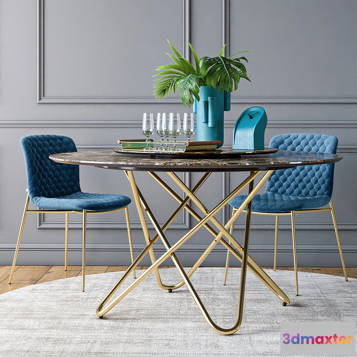 854041 - Calligaris Love chair Stellar table set - No.3