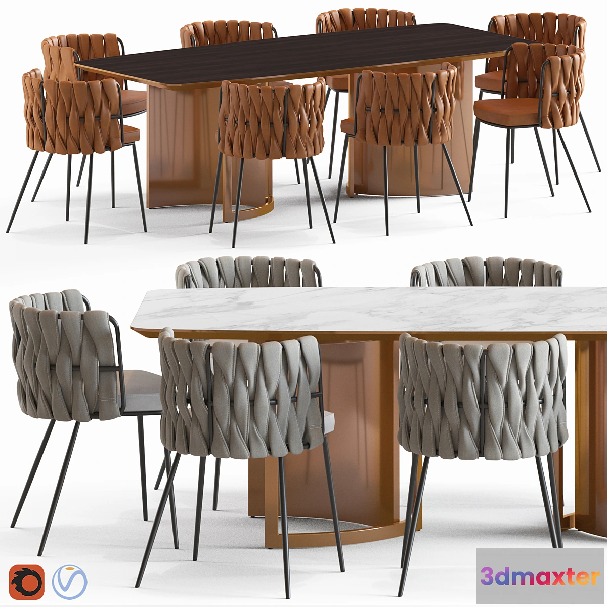 859927 - LoftDesigne Chair 2678 and Table 6838 - No.4