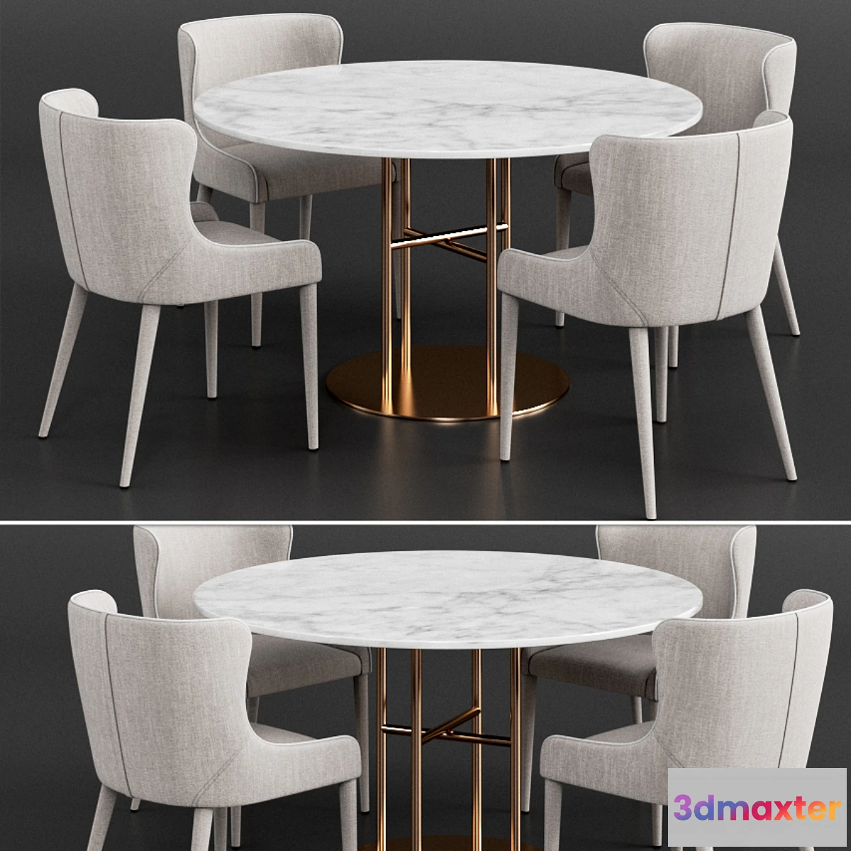 859933 - Coco Republic Markson Dining Chair & Flex Dining Table - No.4