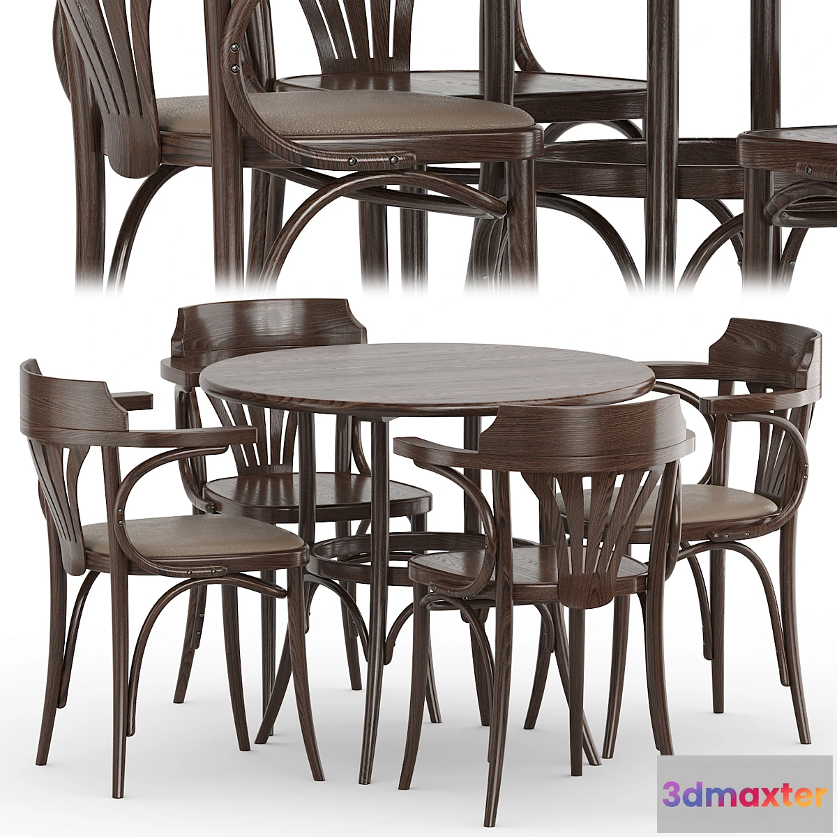 860033 - Table 252 Armchair 25 - No.4