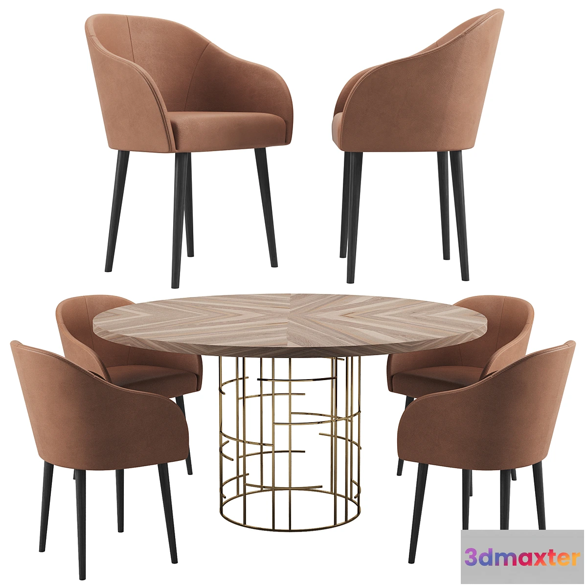 860121 - MERCY table + chairs LILI by LASKASAS - No.4