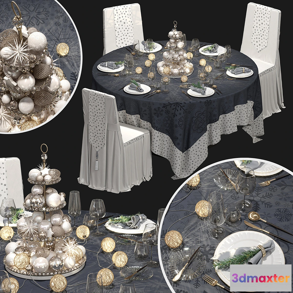 860169 - New Year’s banquet set. - No.4