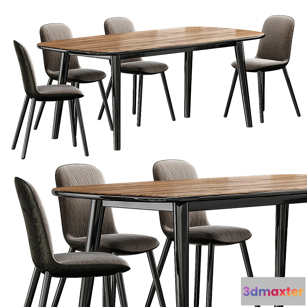 860179 - Poliform chair and table - No.7