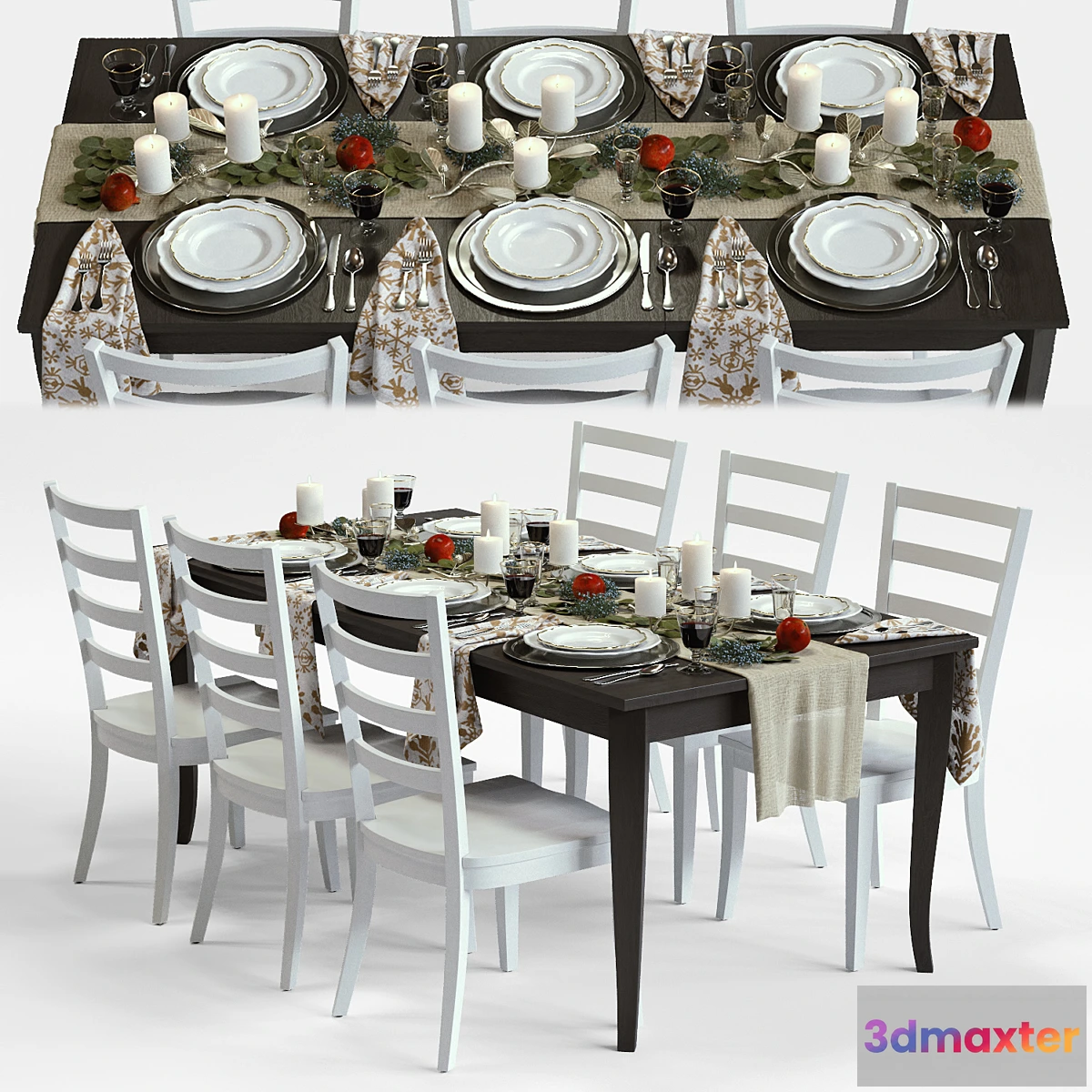 890230 - C&B Traditional Holiday Table - No.2