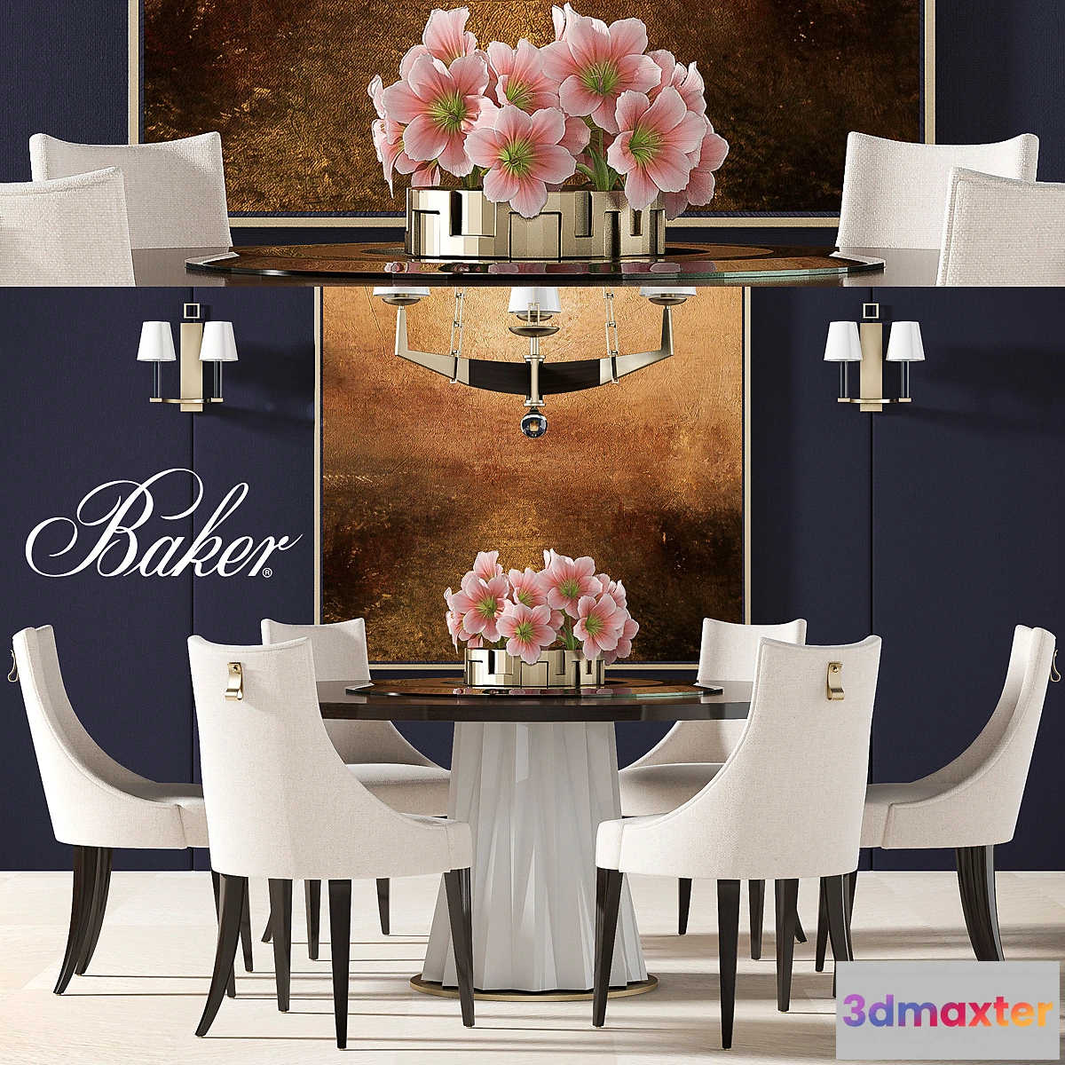 890242 - BAKER DINING TABLE 2 - No.4