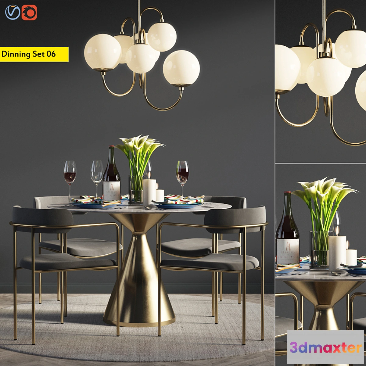 890468 - Dinning Set 06 - No.3