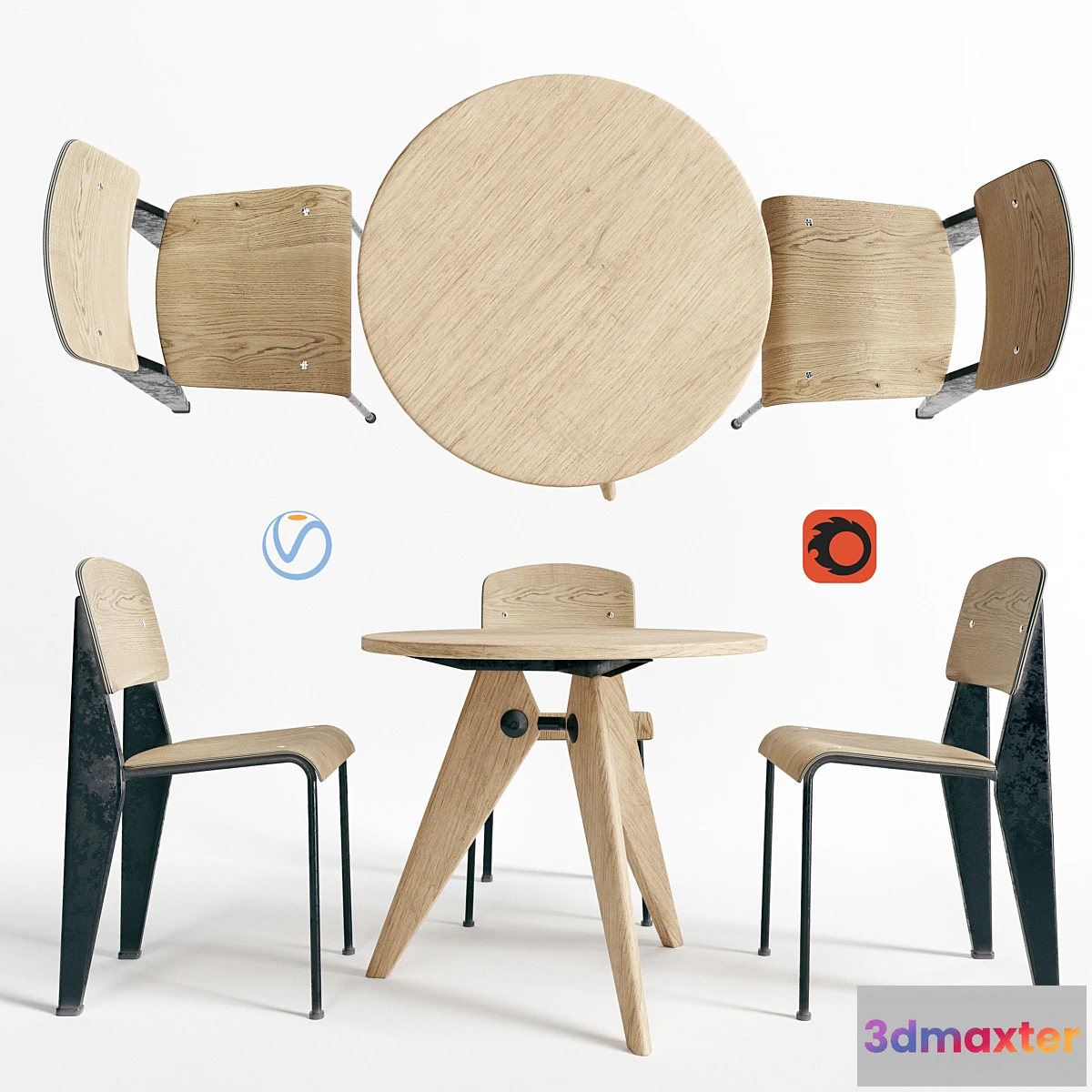 890514 - Vitra Dinning Table - No.2