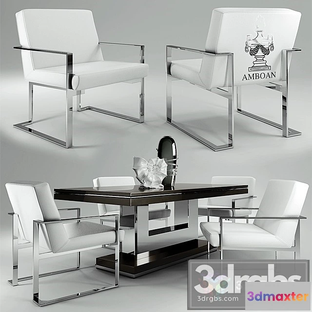 967974 - Amboan Event Table and Chair