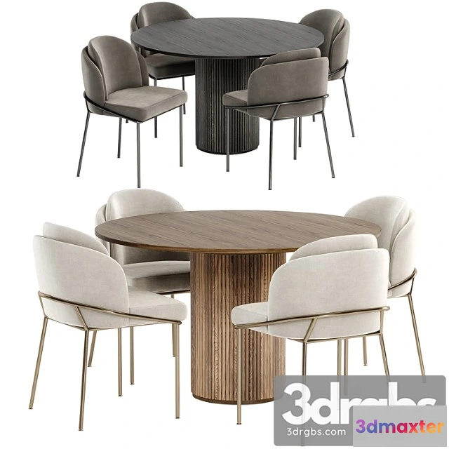967996 - Angelo Chairs With Palais Royal Dining Table