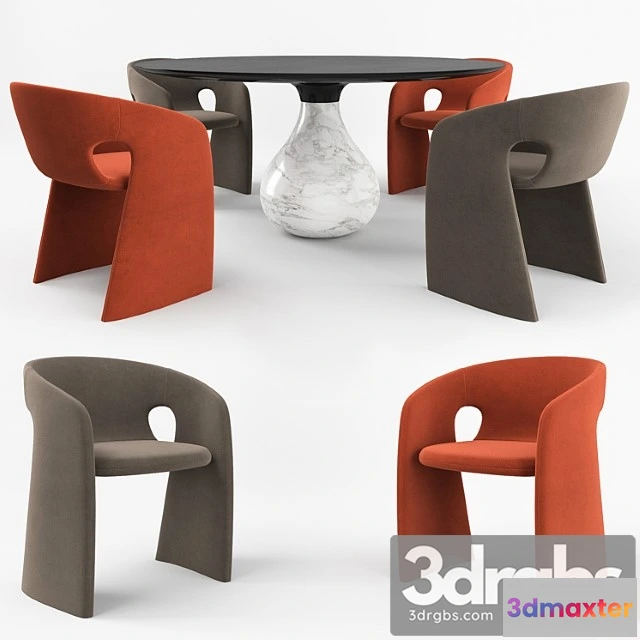 968004 - Aqua Dining Table 3