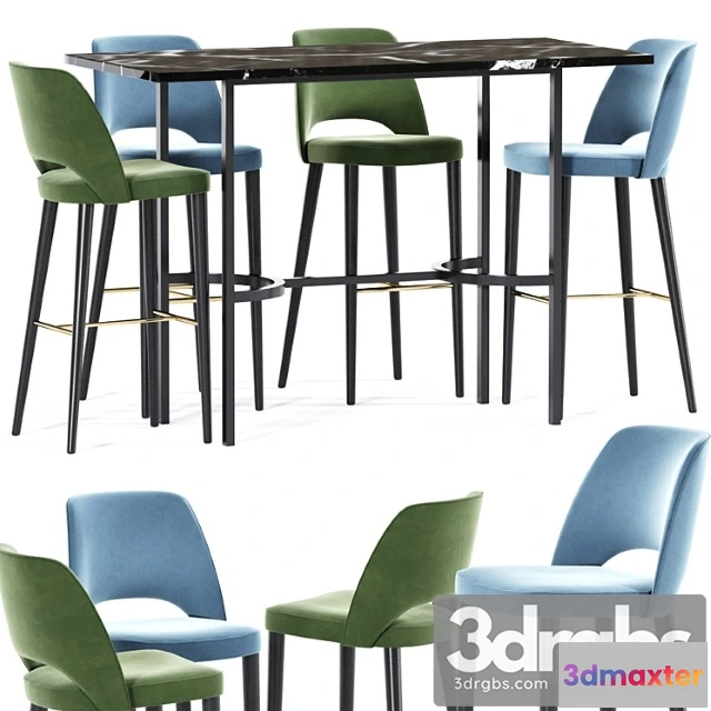 968044 - Astor Bar Stool And Bar Table